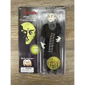 Mego Nosferatu 8 Inch Action Figure Glow In Dark Horror 2019 New Sealed